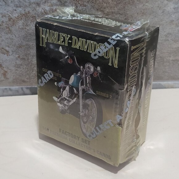 1992 Harley Davidson Factory Set 100 Premium Collectors Cards Series 2 Sealed - Picture 6 of 8